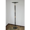 lampa stojąca czarna z złotymi detalami